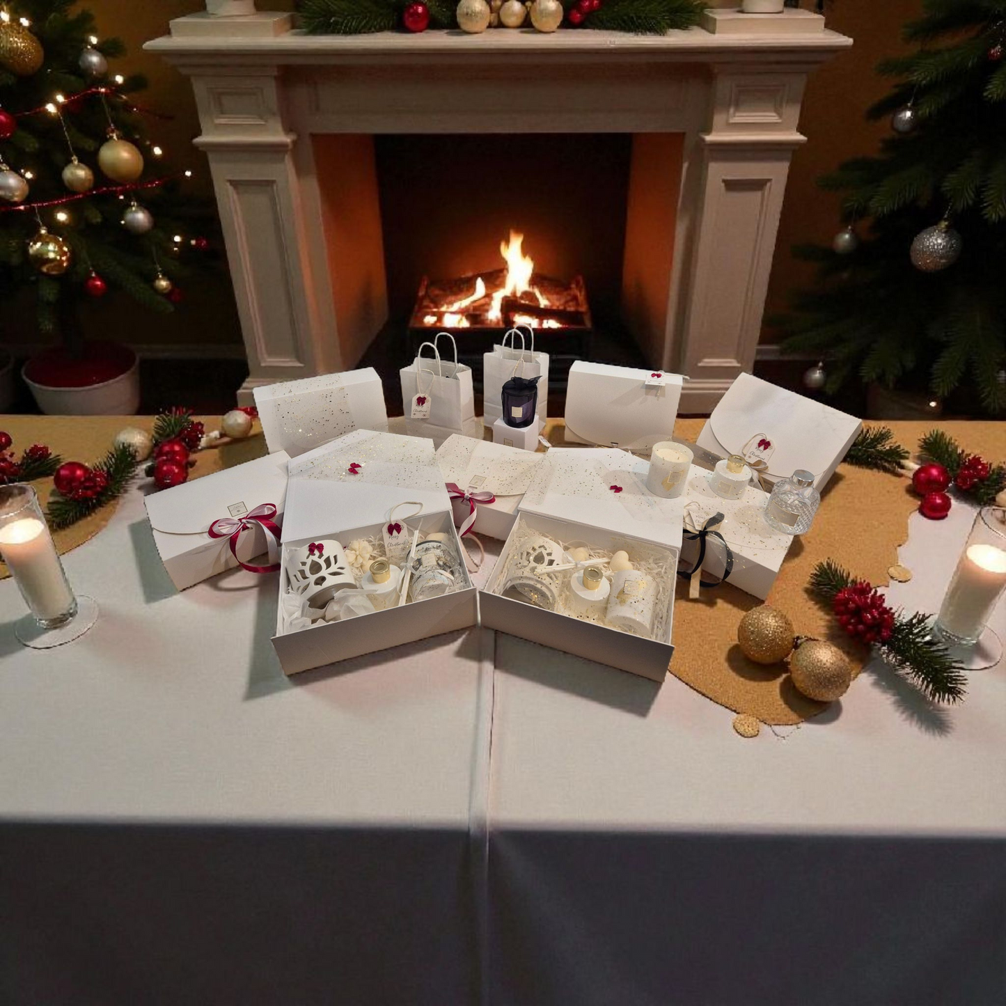 Grand Coffret Senteurs Sucrées & Gourmandes (Version Premium Magnétique)