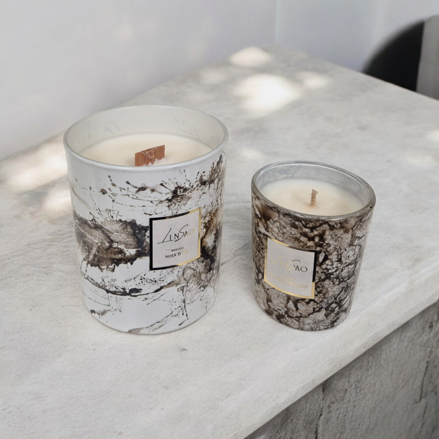 Bougies "Duo Gourmand"