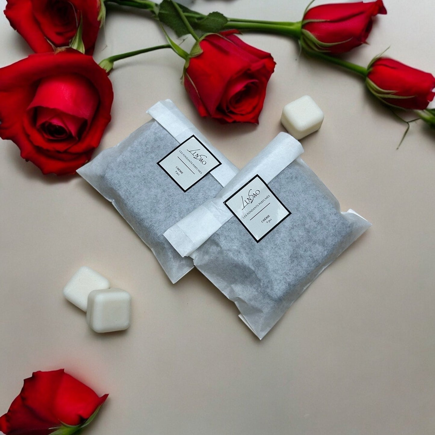 FONDANTS PARFUMÉS 9pcs - CHÉRIE