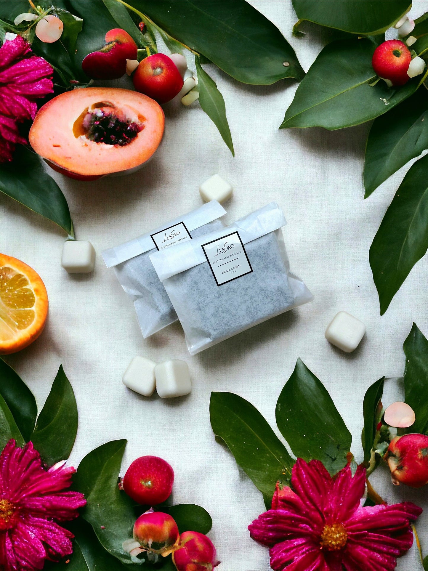 FONDANTS PARFUMÉS 9pcs - ESCALE À TAHITI