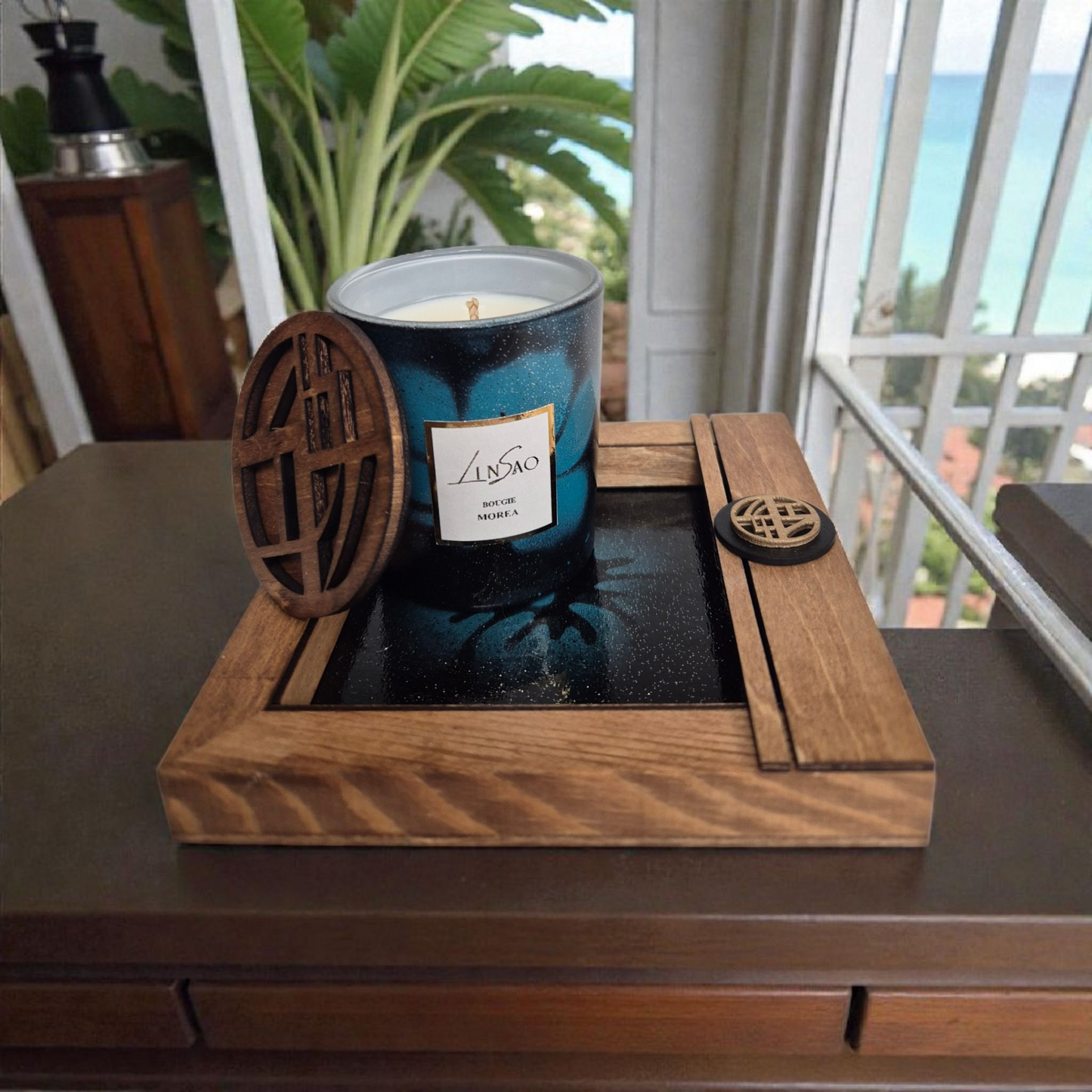 Mini bougie à offrir "Morea"
