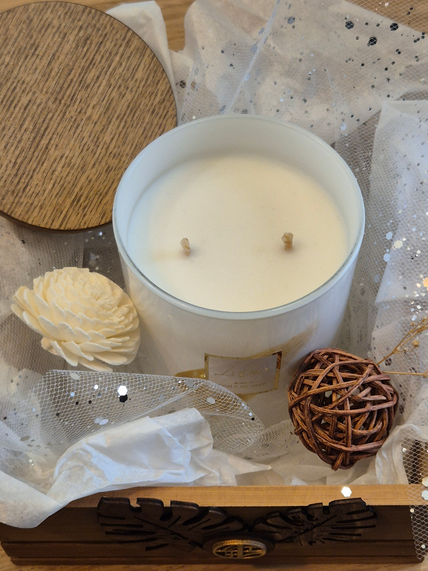 Coffret “Voile de Nuit” en Bambou