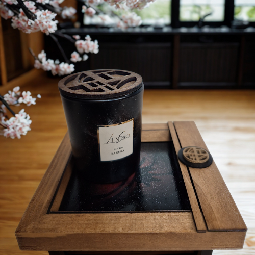 Mini bougie à offrir "Sakura"