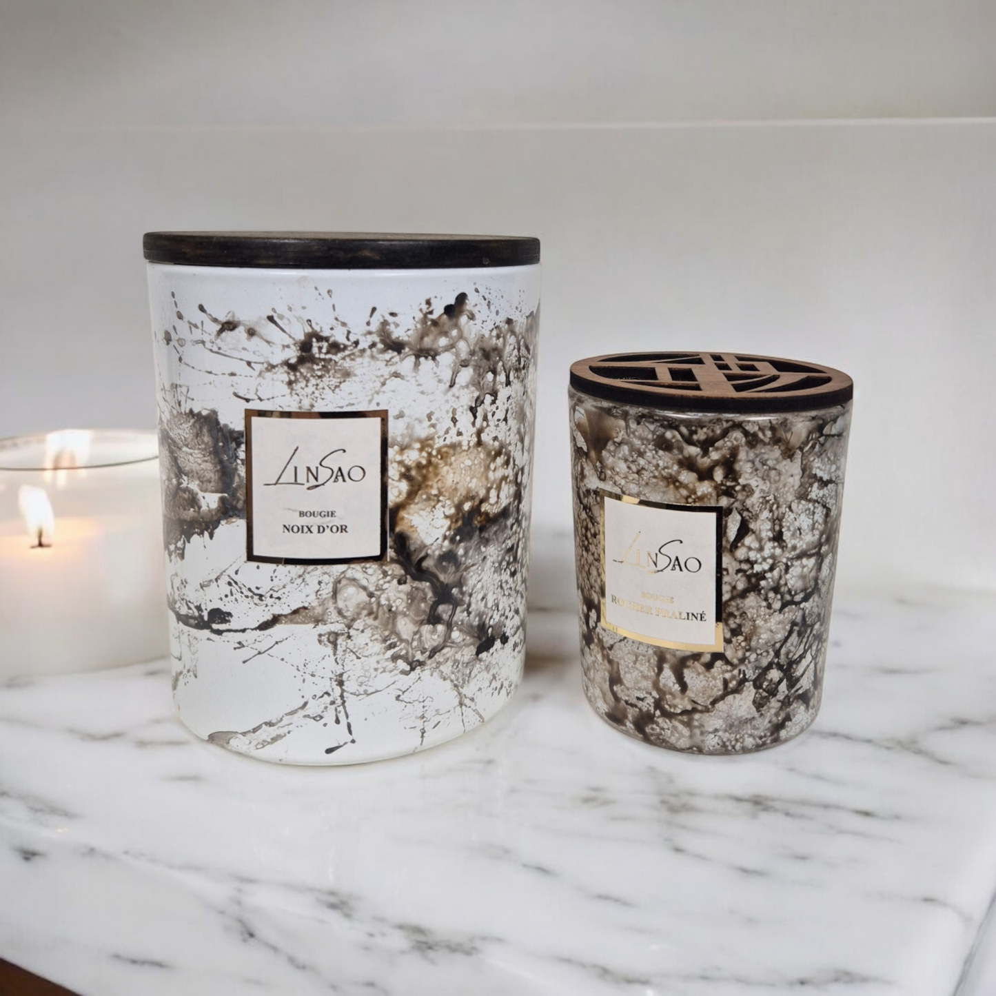 Bougies "Duo Gourmand"